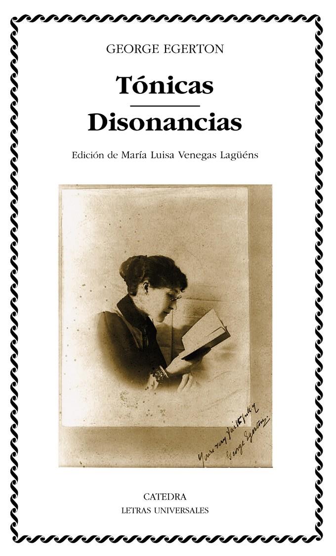 TÓNICAS; DISONANCIAS | 9788437630878 | EGERTON, GEORGE | Galatea Llibres | Llibreria online de Reus, Tarragona | Comprar llibres en català i castellà online