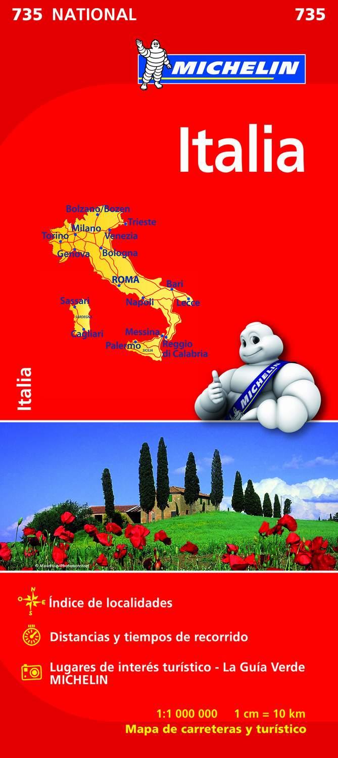 ITALIA MAPA (NATIONAL Nº735)  | 9782067200173 | Galatea Llibres | Llibreria online de Reus, Tarragona | Comprar llibres en català i castellà online