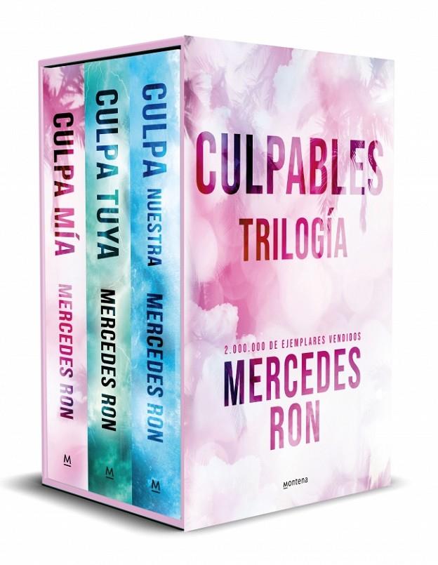 ESTUCHE TRILOGIA CULPABLES (EDICIO ESPECIAL) CULPA MIA, CULPA TUYA Y CULPA NUESTRA | 9788410050884 | RON, MERCEDES | Galatea Llibres | Llibreria online de Reus, Tarragona | Comprar llibres en català i castellà online