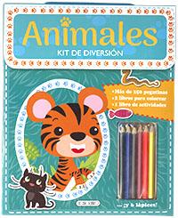 KIT DE DIVERSION ANIMALES | 9788417695194 | AA.VV | Galatea Llibres | Llibreria online de Reus, Tarragona | Comprar llibres en català i castellà online