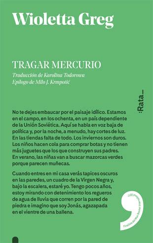 TRAGAR MERCURIO | 9788416738229 | GREG, WIOLETTA | Galatea Llibres | Librería online de Reus, Tarragona | Comprar libros en catalán y castellano online