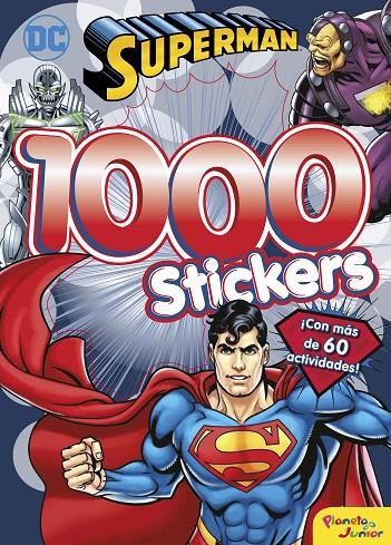 SUPERMAN. 1000 STICKERS | 9788408166023 | Galatea Llibres | Llibreria online de Reus, Tarragona | Comprar llibres en català i castellà online