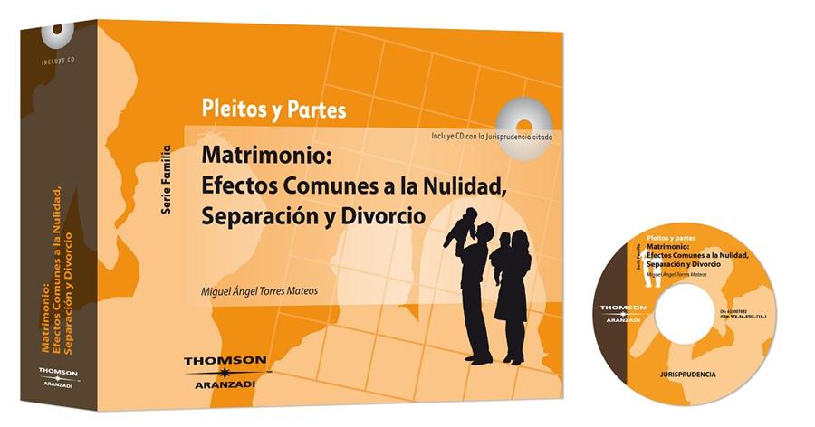 MATRIMONIO: EFECTOS COMUNES A LA NULIDAD, SEPARACION Y DIVORCIO | 9788483557181 | TORRES, M.A. | Galatea Llibres | Llibreria online de Reus, Tarragona | Comprar llibres en català i castellà online