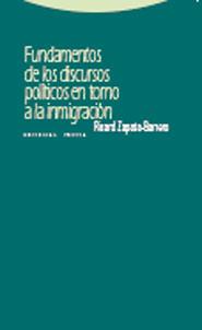 FUNDAMENTOS DE LOS DISCURSOS POLÍTICOS EN TORNO A LA INMIGRACION | 9788498790214 | ZAPATA, RICARD | Galatea Llibres | Librería online de Reus, Tarragona | Comprar libros en catalán y castellano online