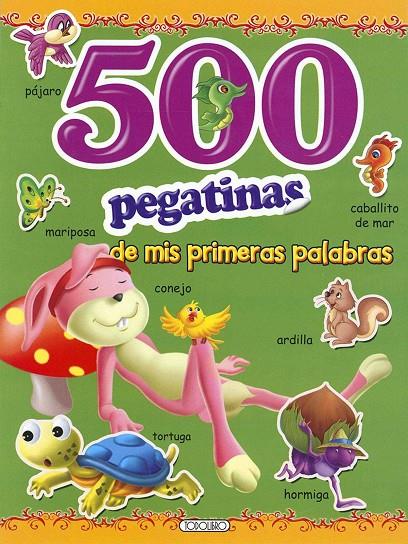 500 PEGATINAS DE MIS PRIMERAS PALABRAS (VERDE) | 9788490379868 | AA.VV. | Galatea Llibres | Llibreria online de Reus, Tarragona | Comprar llibres en català i castellà online