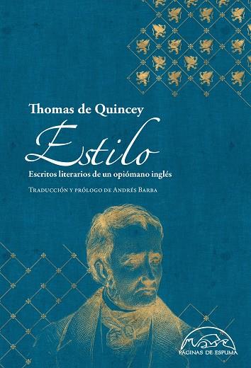 ESTILO | 9788483932117 | DE QUINCEY, THOMAS | Galatea Llibres | Llibreria online de Reus, Tarragona | Comprar llibres en català i castellà online