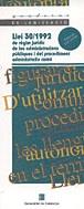 LLEI 30/1992 DE RÈGIM JURÍDIC DE LES ADMINSTR. PÚBL I PROCED | 9788439347705 | Galatea Llibres | Llibreria online de Reus, Tarragona | Comprar llibres en català i castellà online