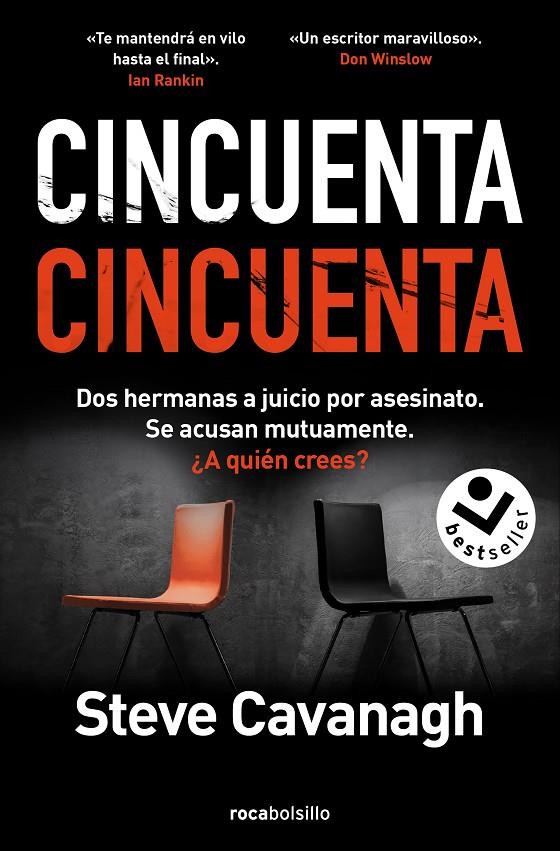 CINCUENTA CINCUENTA (SERIE EDDIE FLYNN 2) | 9788419498168 | CAVANAGH, STEVE | Galatea Llibres | Llibreria online de Reus, Tarragona | Comprar llibres en català i castellà online