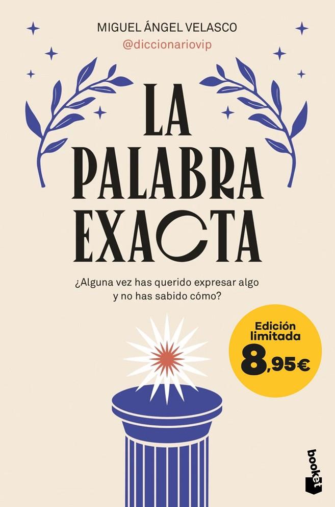 LA PALABRA EXACTA | 9788410293328 | VELASCO, MIGUEL ANGEL | Galatea Llibres | Llibreria online de Reus, Tarragona | Comprar llibres en català i castellà online