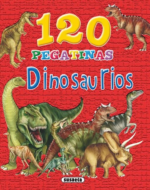 120 PEGATINAS DINOSAURIOS ROJO | 9788467727876 | Galatea Llibres | Llibreria online de Reus, Tarragona | Comprar llibres en català i castellà online