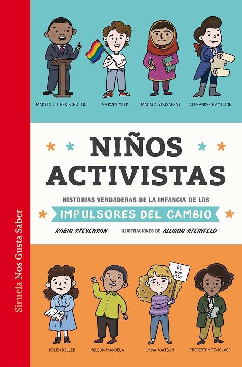 NIÑOS ACTIVISTAS | 9788419419026 | STEVENSON, ROBIN | Galatea Llibres | Llibreria online de Reus, Tarragona | Comprar llibres en català i castellà online