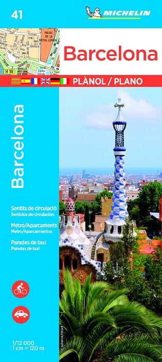 BARCELONA PLANO 1/12.000 | 9782067228320 | Galatea Llibres | Llibreria online de Reus, Tarragona | Comprar llibres en català i castellà online