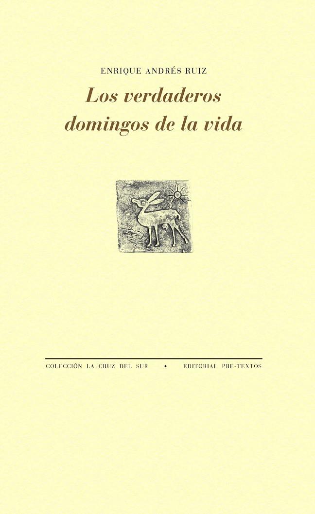 LOS VERDADEROS DOMINGOS DE LA VIDA | 9788416906529 | ANDRéS RUIZ, ENRIQUE | Galatea Llibres | Llibreria online de Reus, Tarragona | Comprar llibres en català i castellà online