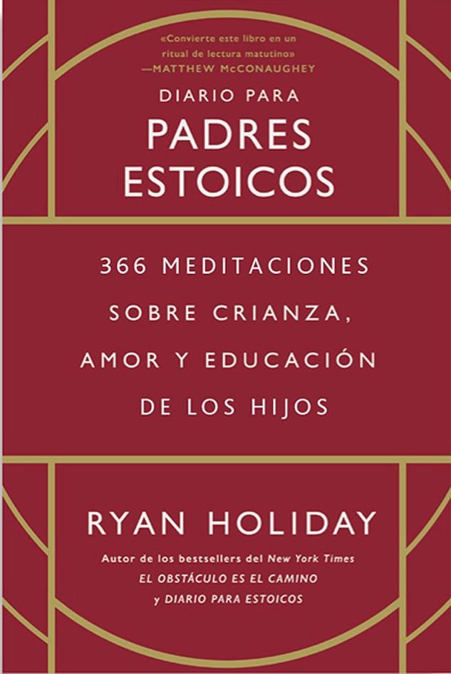 DIARIO PARA PADRES ESTOICOS | 9788417963903 | HOLIDAY, RYAN | Galatea Llibres | Llibreria online de Reus, Tarragona | Comprar llibres en català i castellà online