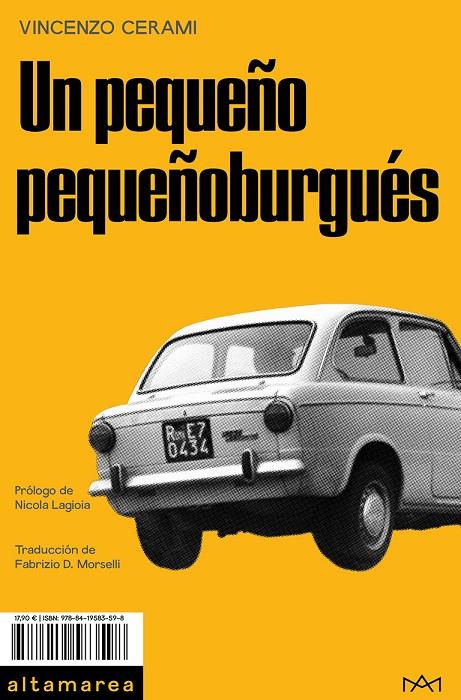 UN PEQUEÑO PEQUEÑOBURGUÉS | 9788419583598 | CERAMI, VINCENZO | Galatea Llibres | Llibreria online de Reus, Tarragona | Comprar llibres en català i castellà online