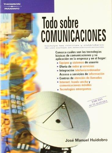 TODO SOBRE COMUNICACIONES | 9788428328371 | HUIDOBRO, JOSE MANUEL | Galatea Llibres | Llibreria online de Reus, Tarragona | Comprar llibres en català i castellà online