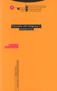 FILOSOFIA DEL LENGUAJE I. SEMANTICA | 9788481642452 | ACERO, JUAN JOSE | Galatea Llibres | Librería online de Reus, Tarragona | Comprar libros en catalán y castellano online