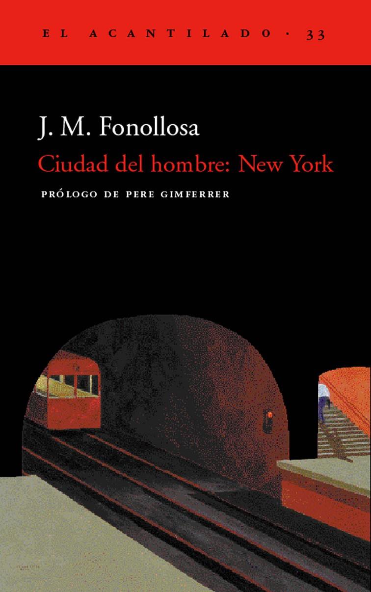 CIUDAD DEL HOMBRE: NEW YORK | 9788495359247 | FONOLLOSA, J.M. | Galatea Llibres | Librería online de Reus, Tarragona | Comprar libros en catalán y castellano online