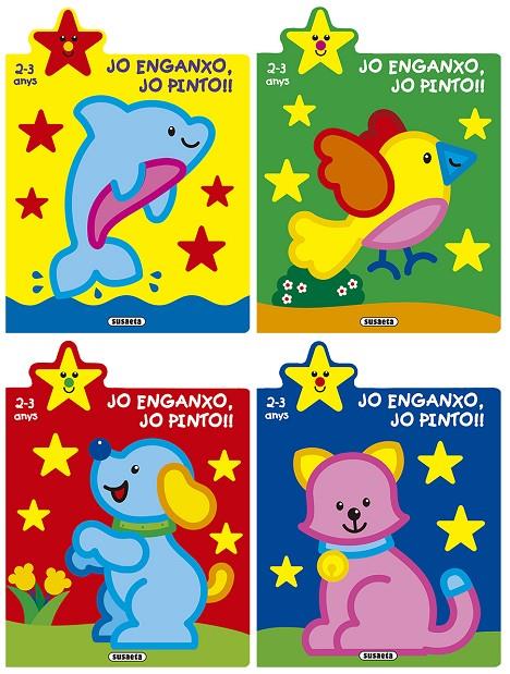 JO ENGANXO, JO PINTO!! 2-3 ANYS (4 TíTOLS) | 9788467762266 | BUSQUETS, JORDI | Galatea Llibres | Llibreria online de Reus, Tarragona | Comprar llibres en català i castellà online