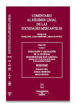 COMENTARIOS AL REGIMEN LEGAL DE LAS SOCIEDADES MERCANTILES | 9788447028801 | VV.AA | Galatea Llibres | Llibreria online de Reus, Tarragona | Comprar llibres en català i castellà online