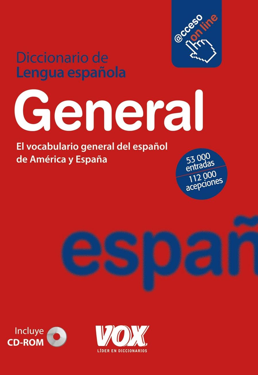 DICCIONARIO GENERAL DE LA LENGUA ESPAÑOLA | 9788499740003 | Galatea Llibres | Llibreria online de Reus, Tarragona | Comprar llibres en català i castellà online