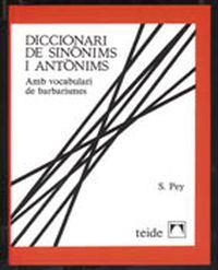 DICCIONARI DE SINONIMS I ANTONIMS  | 9788430773299 | Pey Estrany, Santiago | Galatea Llibres | Llibreria online de Reus, Tarragona | Comprar llibres en català i castellà online