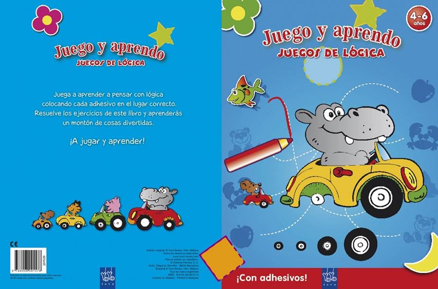 JUEGOS DE LOGICA. JUEGO Y APRENDO | 9788408091578 | YOYO | Galatea Llibres | Llibreria online de Reus, Tarragona | Comprar llibres en català i castellà online