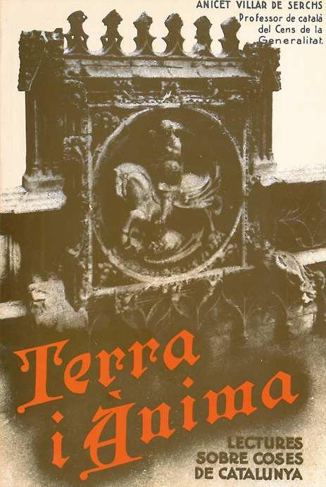 TERRA I ÀNIMA | 9788472101067 | VILLAR DE SERCHIS, ANICETO | Galatea Llibres | Llibreria online de Reus, Tarragona | Comprar llibres en català i castellà online