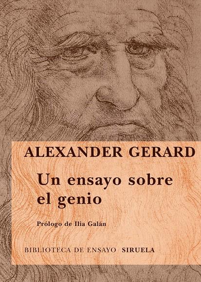 ENSAYO SOBRE EL GENIO, UN | 9788498412574 | GERARD, ALEXANDER | Galatea Llibres | Llibreria online de Reus, Tarragona | Comprar llibres en català i castellà online