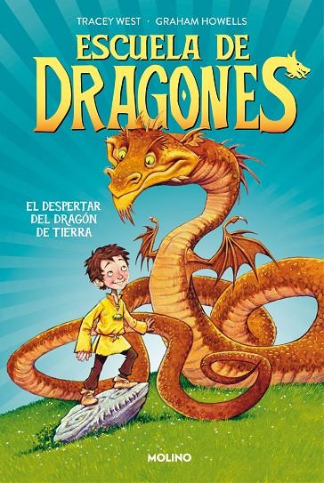 ESCUELA DE DRAGONES 1 - EL DESPERTAR DEL DRAGÓN DE TIERRA | 9788427224919 | WEST, TRACEY | Galatea Llibres | Llibreria online de Reus, Tarragona | Comprar llibres en català i castellà online