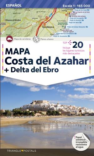 COSTA DEL AZAHAR + DELTA DEL EBRO MAPA | 9788484786313 | Galatea Llibres | Llibreria online de Reus, Tarragona | Comprar llibres en català i castellà online