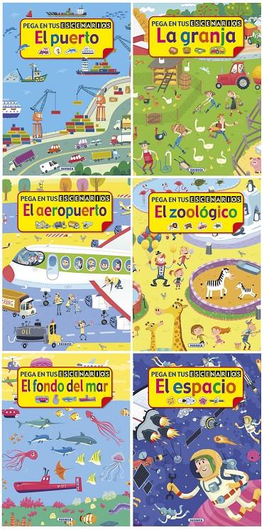 PEGA EN TUS ESCENARIOS (6 TÍTULOS) | 9788467747614 | Galatea Llibres | Llibreria online de Reus, Tarragona | Comprar llibres en català i castellà online