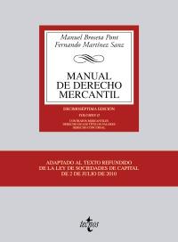 MANUAL DE DERECHO MERCANTIL VOLUMEN II | 9788430951529 | BROSETA PONT, MANUEL/MARTÍNEZ SANZ, FERNANDO | Galatea Llibres | Librería online de Reus, Tarragona | Comprar libros en catalán y castellano online