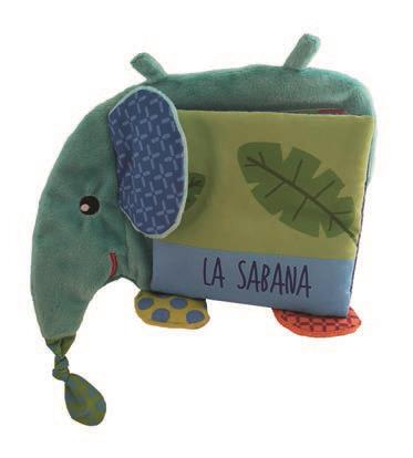 SILUETAS: ELEFANTE Y SUS AMIGOS DE LA SABANA | 9788468356853 | Galatea Llibres | Llibreria online de Reus, Tarragona | Comprar llibres en català i castellà online