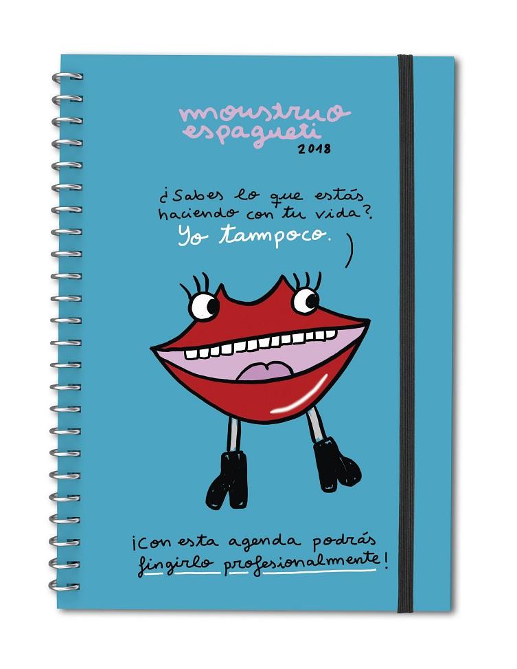 AGENDA ANUAL 2018 MONSTRUO ESPAGUETI | 9788494726941 | Galatea Llibres | Llibreria online de Reus, Tarragona | Comprar llibres en català i castellà online