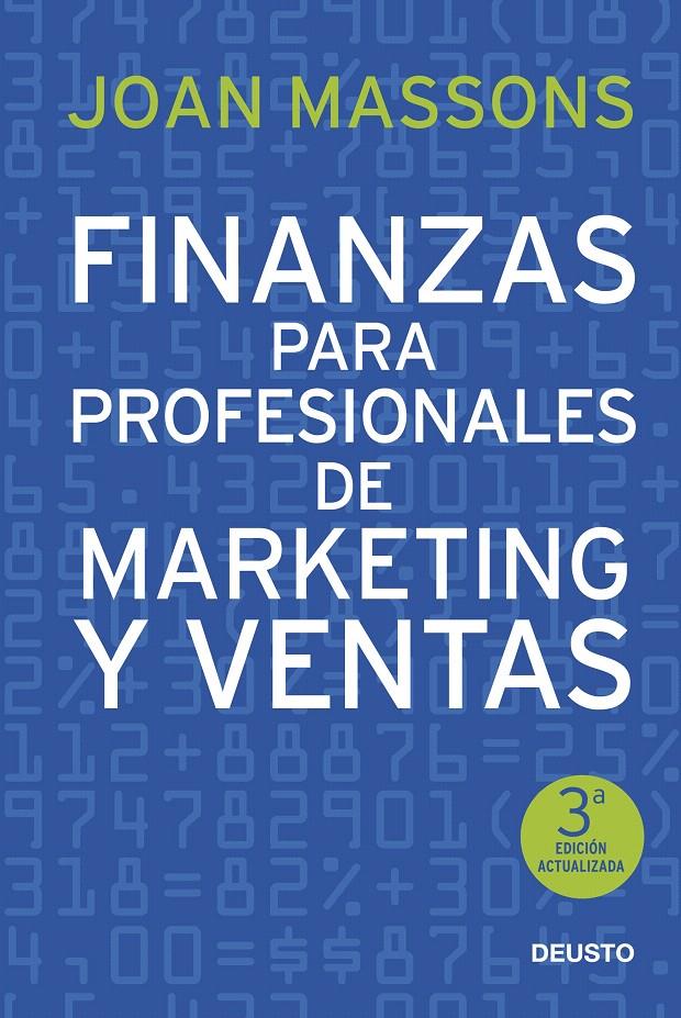 FINANZAS PARA PROFESIONALES DE MARKETING Y VENTAS | 9788423422395 | MASSONS RABASSA, JOAN | Galatea Llibres | Llibreria online de Reus, Tarragona | Comprar llibres en català i castellà online