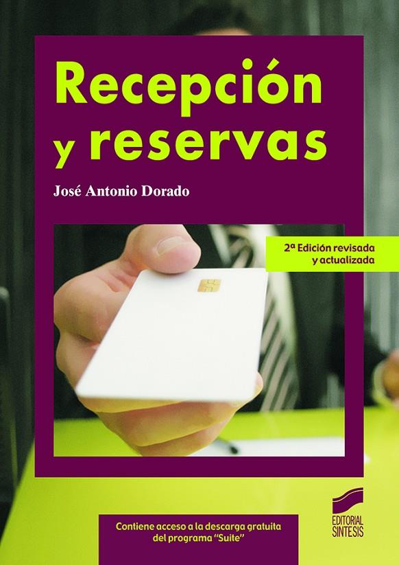 RECEPCION Y RESERVAS | 9788499589039 | DORADO, JOSE A. | Galatea Llibres | Llibreria online de Reus, Tarragona | Comprar llibres en català i castellà online