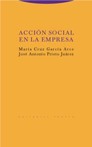 ACCION SOCIAL EN LA EMPRESA | 9788481646955 | GARCIA ARCE, M.C. / PRIETO JUAREZ, J.A. | Galatea Llibres | Librería online de Reus, Tarragona | Comprar libros en catalán y castellano online