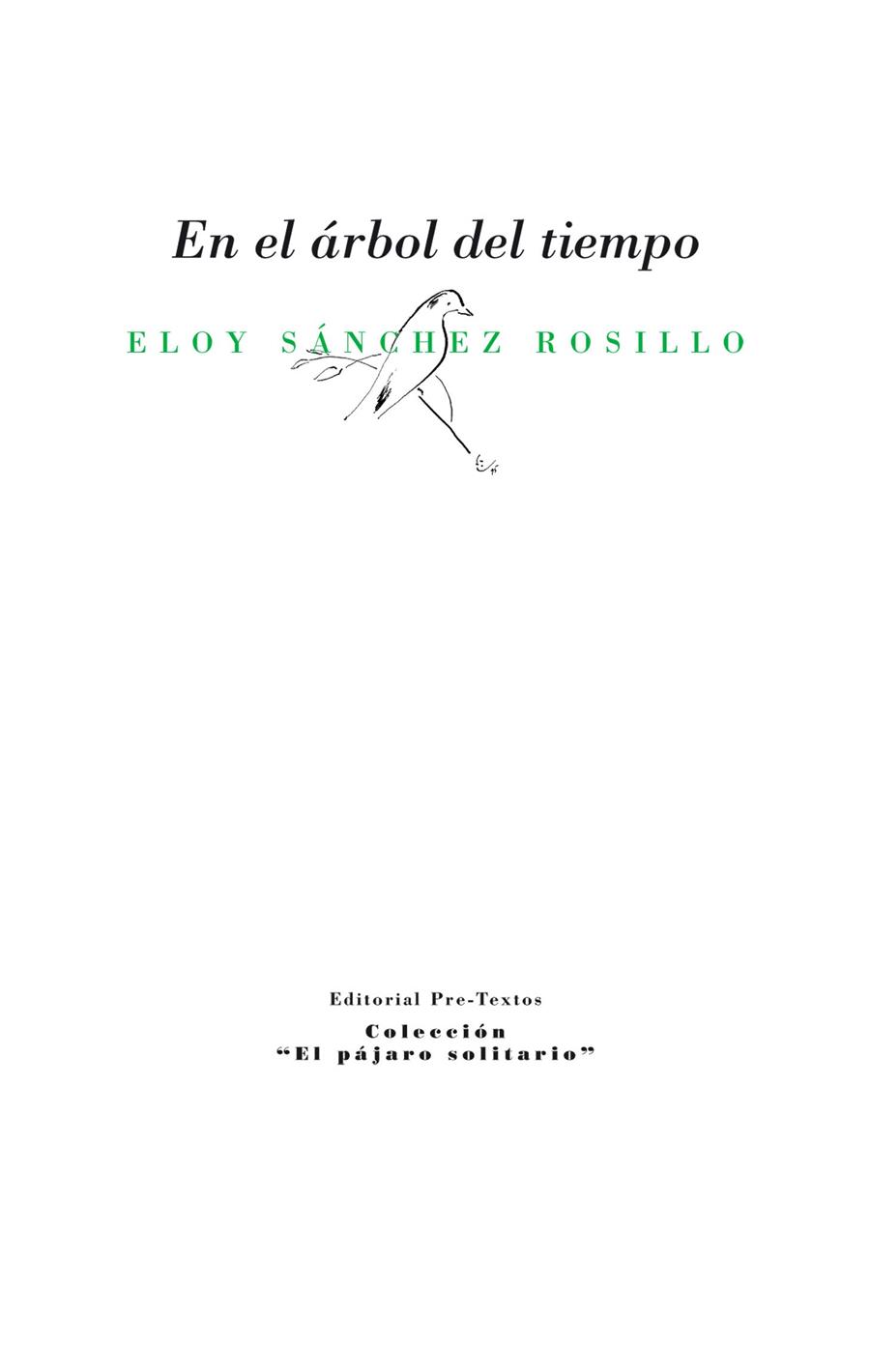 EN EL ÁRBOL DEL TIEMPO | 9788415297802 | SÁNCHEZ ROSILLO, ELOY | Galatea Llibres | Llibreria online de Reus, Tarragona | Comprar llibres en català i castellà online