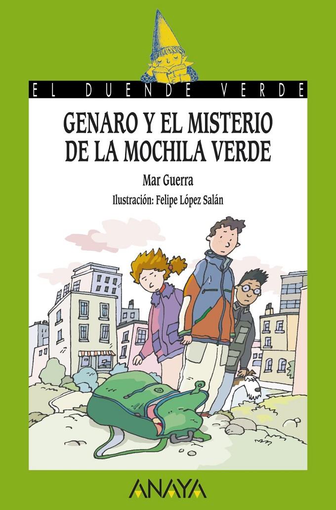 GENARO Y EL MISTERIO DE LA MOCHILA VERDE | 9788467829143 | GUERRA, MAR | Galatea Llibres | Llibreria online de Reus, Tarragona | Comprar llibres en català i castellà online