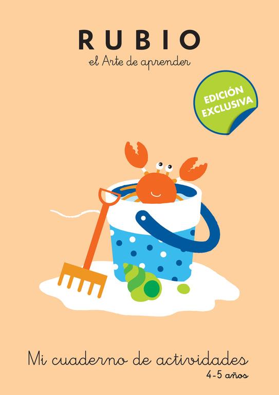 MI CUADERNO DE ACTIVIDADES (4 - 5 AÑOS) RUBIO | 9788416220588 | Galatea Llibres | Llibreria online de Reus, Tarragona | Comprar llibres en català i castellà online