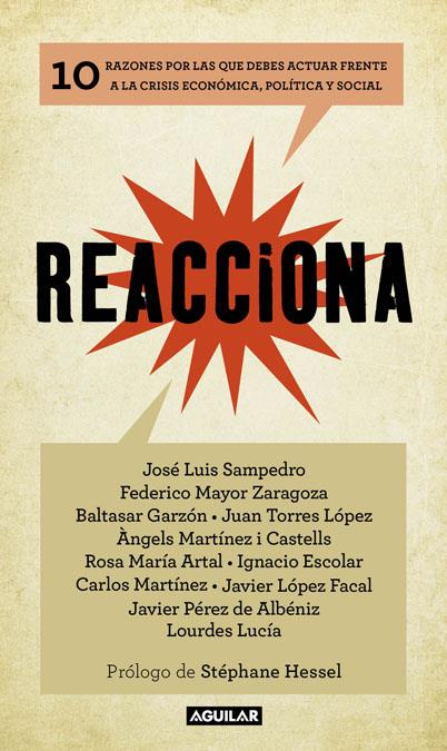 REACCIONA | 9788403102002 | ARTAL MARTINEZ, ROSA MARIA/ESCOLAR GARCIA, IGNACIO ARSENIO/GARZON REAL, BALTASAR/LOPEZ FACAL, FRANCI | Galatea Llibres | Librería online de Reus, Tarragona | Comprar libros en catalán y castellano online