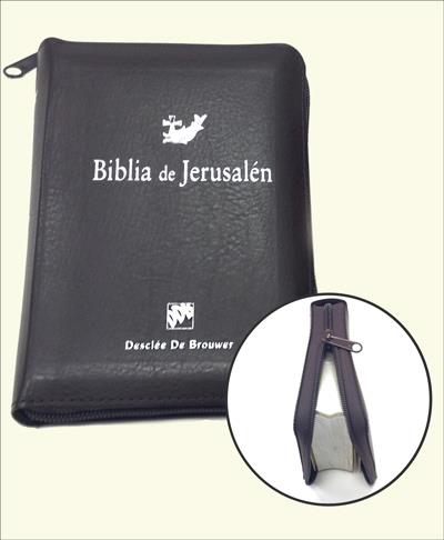 BIBLIA DE JERUSALÉN DE BOLSILLO CON CREMALLERA | 9788433027269 | ESCUELA BíBLICA Y ARQUEOLóGICA DE JERUSALéN | Galatea Llibres | Llibreria online de Reus, Tarragona | Comprar llibres en català i castellà online