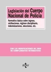 LEGISLACIÓN DEL CUERPO NACIONAL DE POLICÍA | 9788430948413 | TECNOS | Galatea Llibres | Llibreria online de Reus, Tarragona | Comprar llibres en català i castellà online