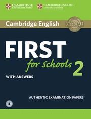 CAMBRIDGE ENGLISH FIRST FOR SCHOOLS 2 STUDENT'S BOOK WITH ANSWERS AND AUDIO | 9781316503522 | Galatea Llibres | Librería online de Reus, Tarragona | Comprar libros en catalán y castellano online