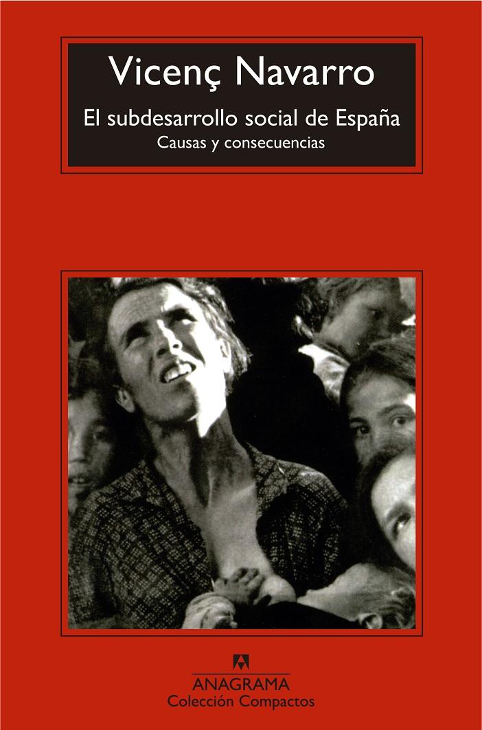 EL SUBDESARROLLO SOCIAL DE ESPAÑA | 9788433977809 | NAVARRO, VICENÇ | Galatea Llibres | Llibreria online de Reus, Tarragona | Comprar llibres en català i castellà online