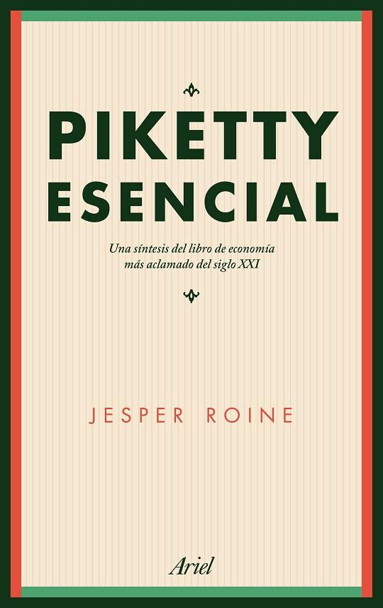 PIKETTY ESENCIAL | 9788434425620 | ROINE, JESPER | Galatea Llibres | Llibreria online de Reus, Tarragona | Comprar llibres en català i castellà online