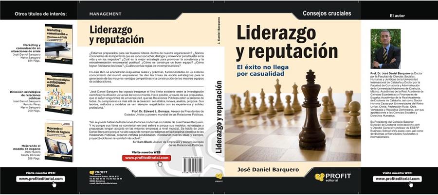 LIDERAZGO Y REPUTACION | 9788492956050 | BARQUERO, JOSÉ DANIEL | Galatea Llibres | Librería online de Reus, Tarragona | Comprar libros en catalán y castellano online