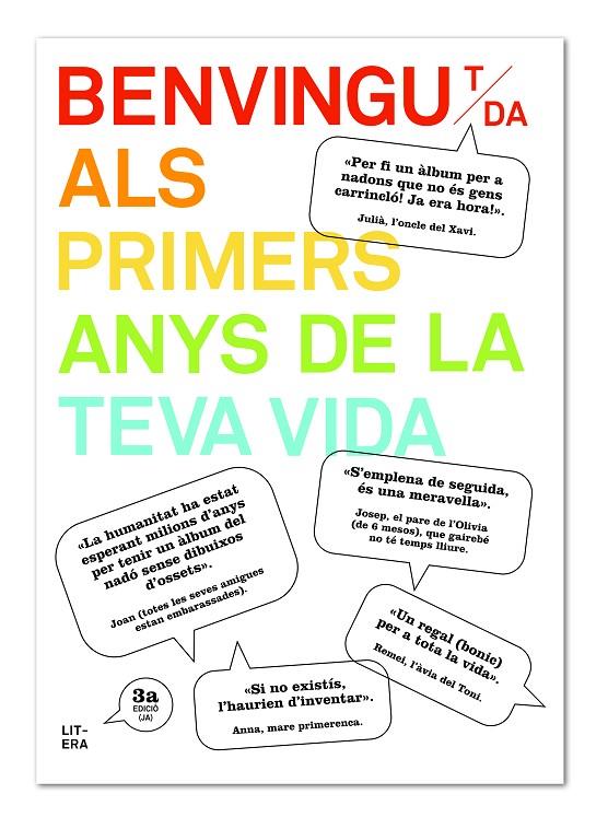 BENVINGUT/DA ALS PRIMERS ANYS DE LA TEVA VIDA | 9788494294709 | TERRER, NOELIA | Galatea Llibres | Llibreria online de Reus, Tarragona | Comprar llibres en català i castellà online