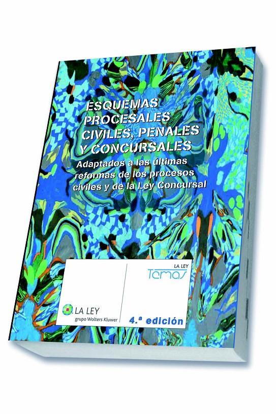 ESQUEMAS PROCESALES CIVILES, PENALES Y CONCURSALES (4.ª EDICIÓN) | 9788490203217 | REDACCIÓN LA LEY | Galatea Llibres | Librería online de Reus, Tarragona | Comprar libros en catalán y castellano online